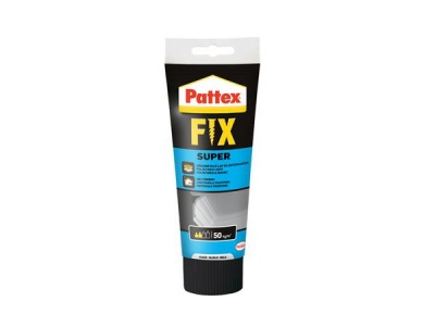 Ragasztó, építési, 250 g, HENKEL "Pattex Super Fix", fehér